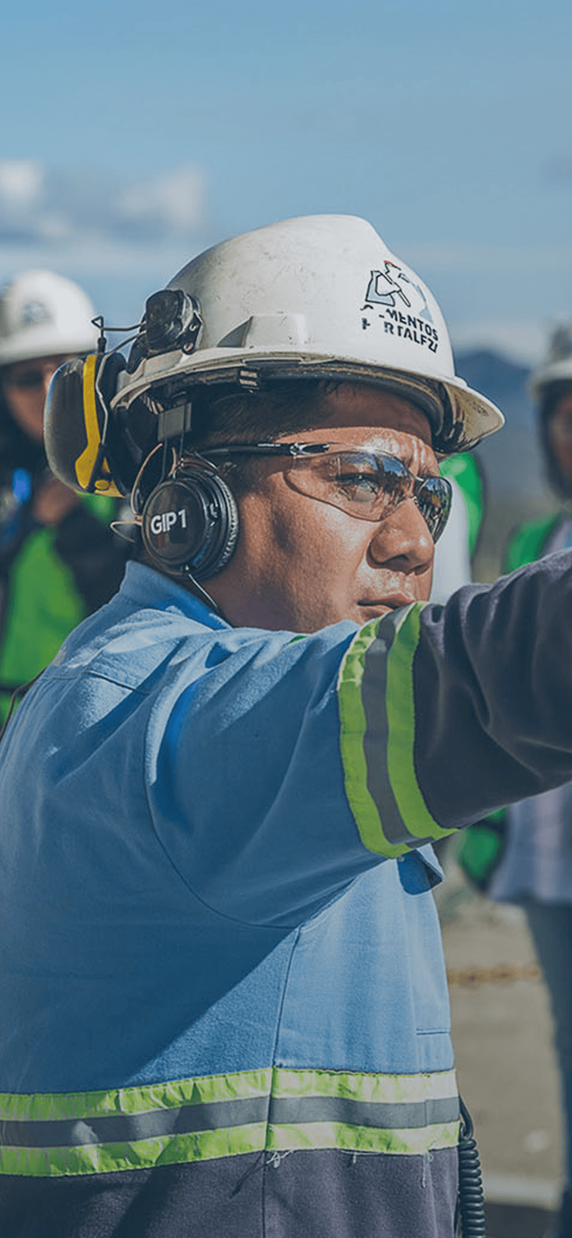 GIP1 System team in the field